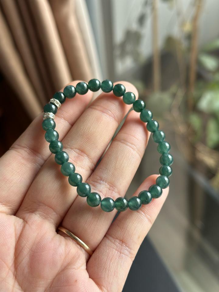 Chuỗi lam gua phối charm bạc-duoc-ban-tai-NGỌC THANH GIANG GEMS & JADES