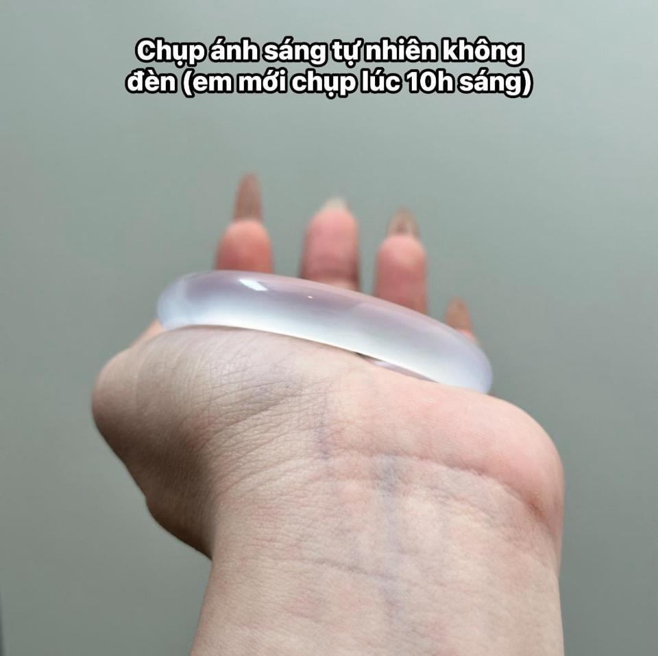 Vòng tay mã não màu BNQ trong thấu chữ, khởi quang - ni 55.8-duoc-ban-tai-NGỌC THANH GIANG GEMS & JADES