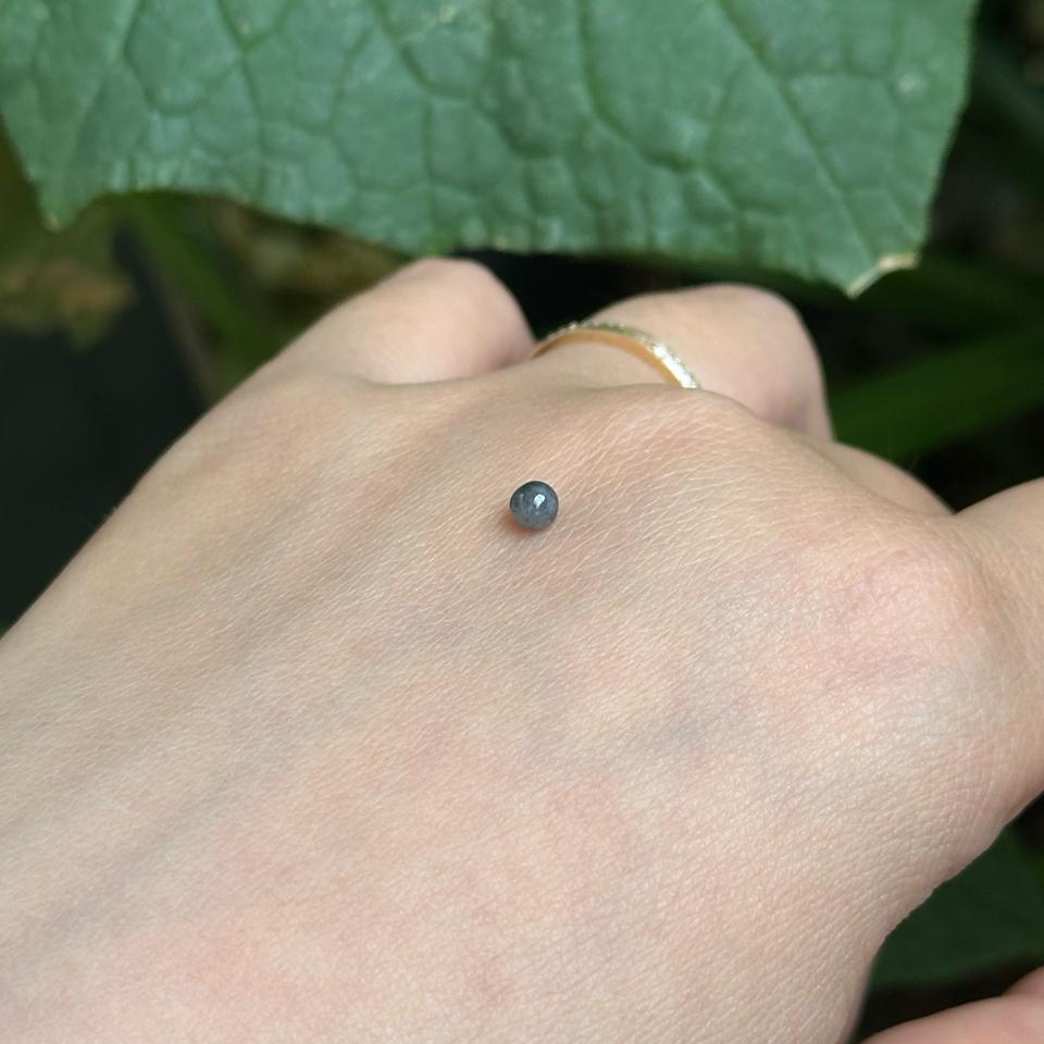 DIY - hạt gà đen ngọc myanmar type A size 3.5mm-duoc-ban-tai-NGỌC THANH GIANG GEMS & JADES