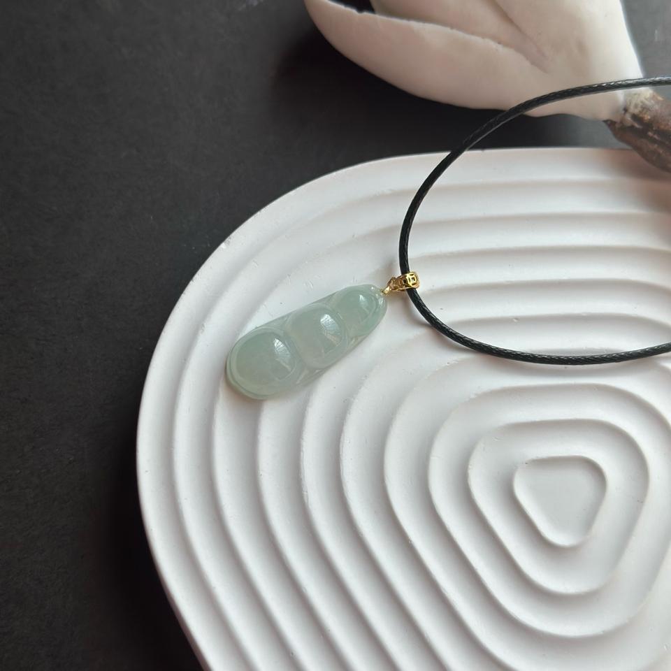 Đậu phúc khoá bạc 925-duoc-ban-tai-NGỌC THANH GIANG GEMS & JADES
