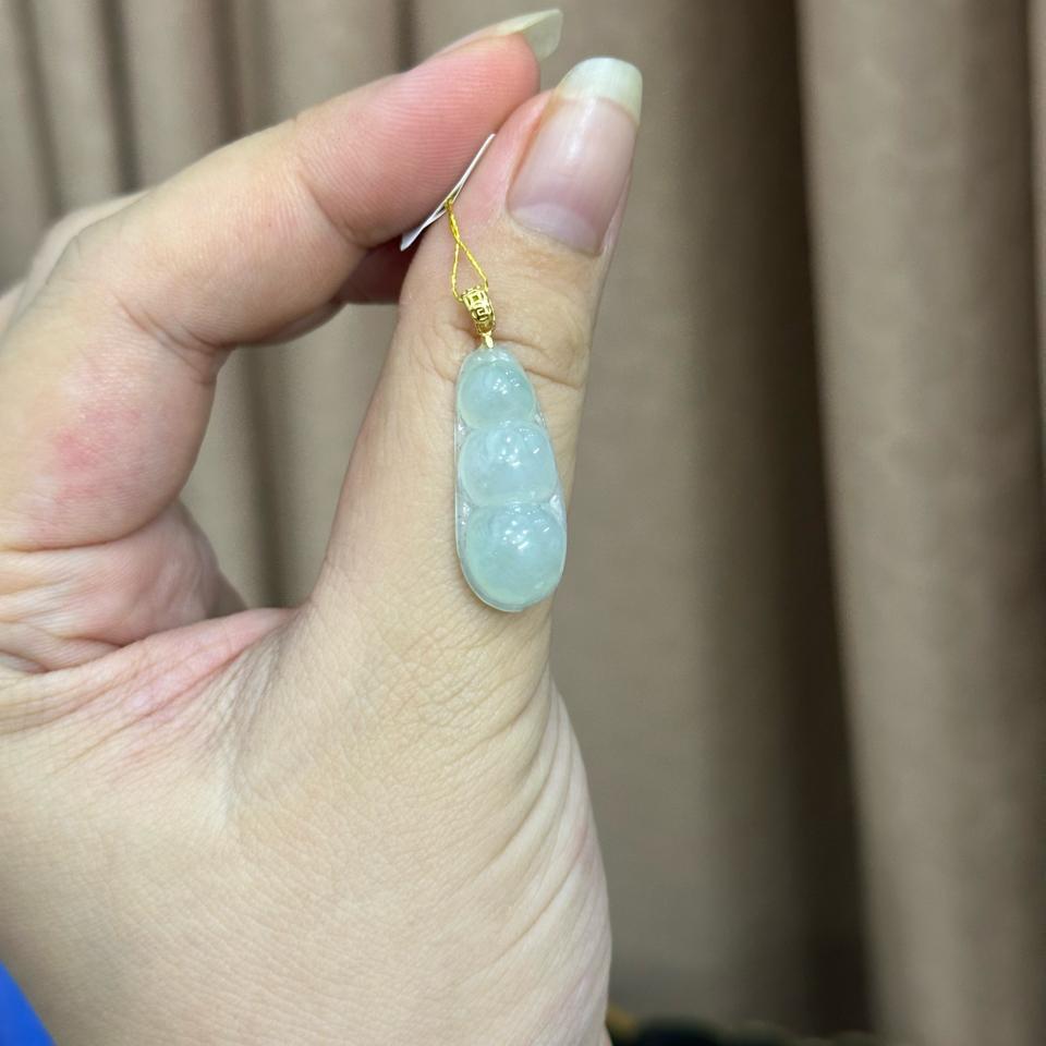 Đậu phúc khoá bạc 925-duoc-ban-tai-NGỌC THANH GIANG GEMS & JADES