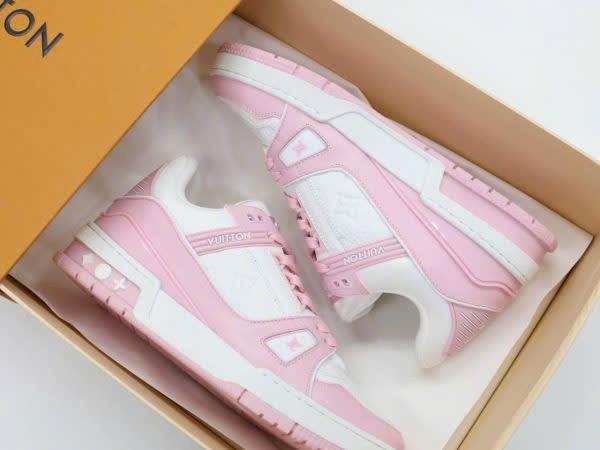 Giày Louis Vuitton LV Trainer Monogram Pink màu hồng-duoc-ban-tai-197 Store