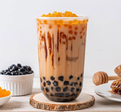 Trà sữa Dâu M-duoc-ban-tai-Tâm Quang Trần