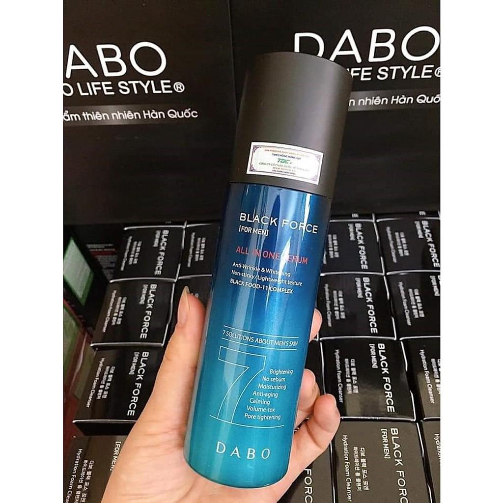 Serum dưỡng trắng da cho nam Dabo Black Force Serum For Men 120ml-duoc-ban-tai-Mỹ phẩm Ngọc Linh