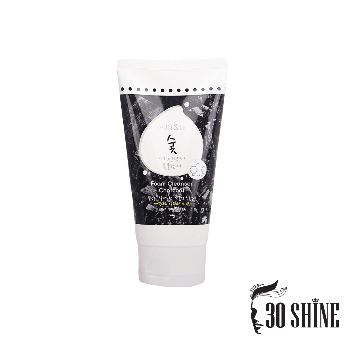 Sữa Rửa Mặt Cho Nam Skin&Dr Than Hoạt Tính 100g - Trắng da kiềm dầu-duoc-ban-tai-Mỹ phẩm Ngọc Linh
