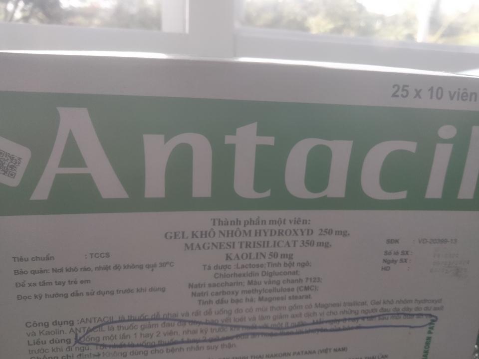 Antacil bao tử ngậm đầy hơi-duoc-ban-tai-Lý Hiền 