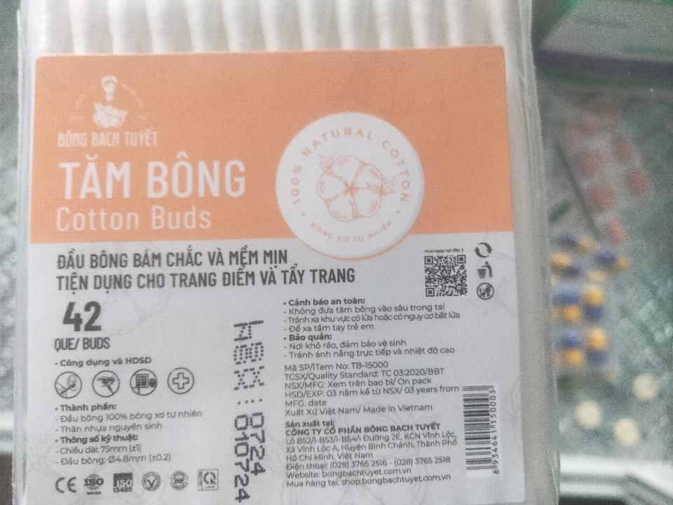 Tăm bông-duoc-ban-tai-Lý Hiền 