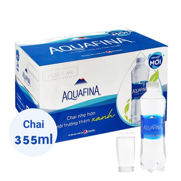 Aqua 355ml-duoc-ban-tai-ĐẠI LÝ NƯỚC UỐNG DĨ AN
