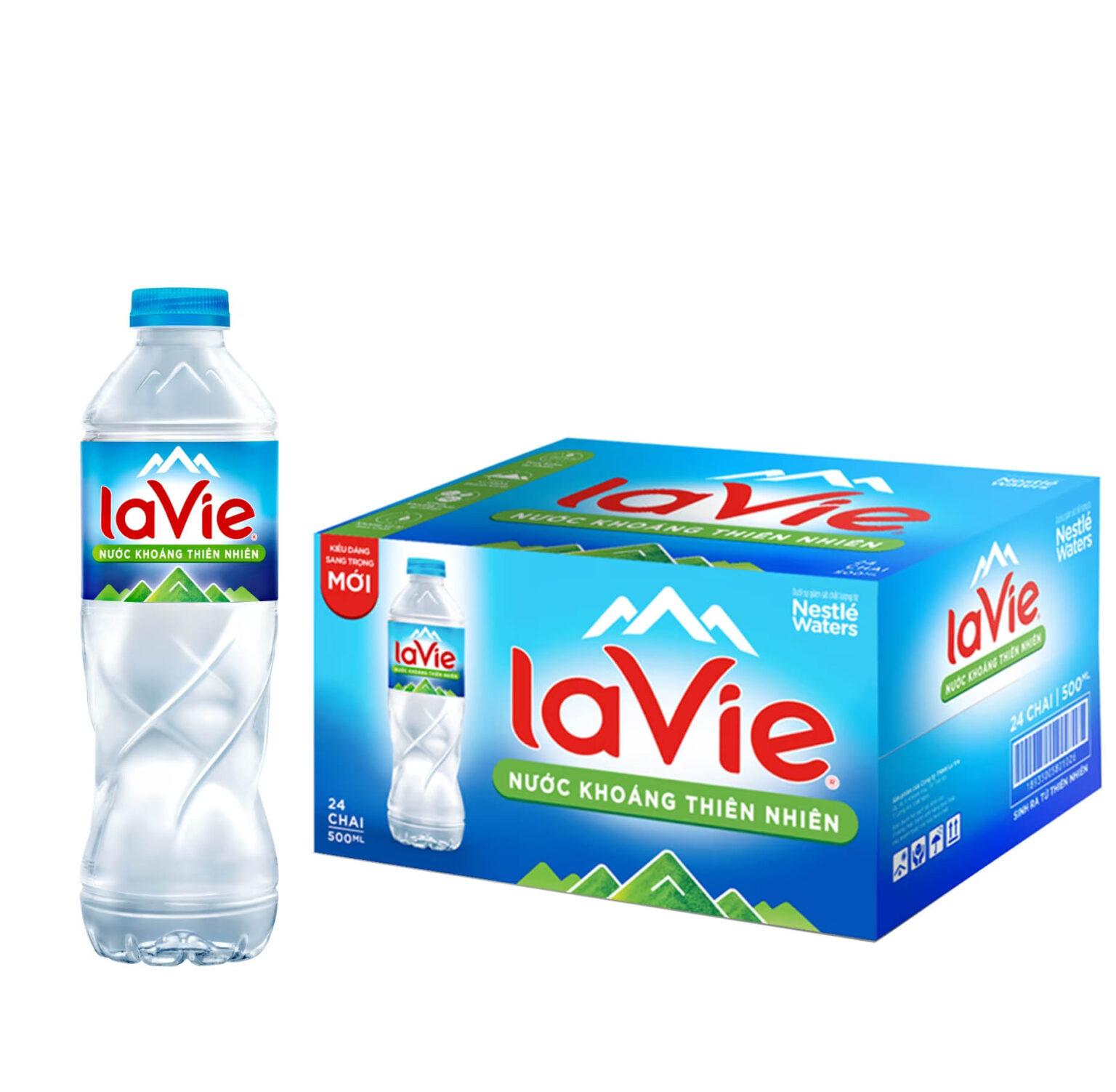 Lavie 500ml-duoc-ban-tai-ĐẠI LÝ NƯỚC UỐNG DĨ AN
