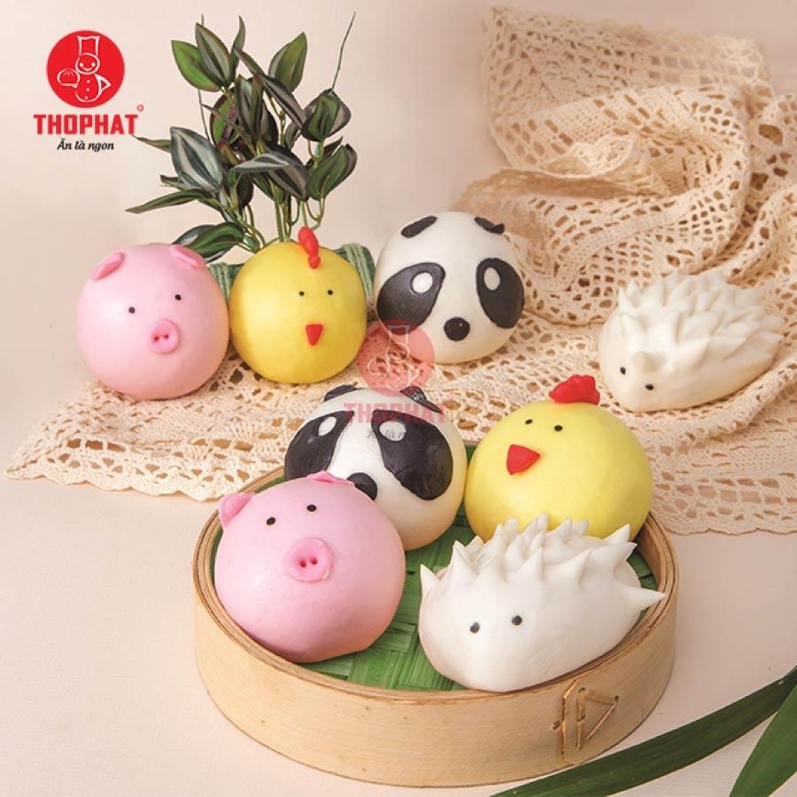 Bánh Bao Heo - Đậu Xanh-duoc-ban-tai-Lucia Bakery & Coffee
