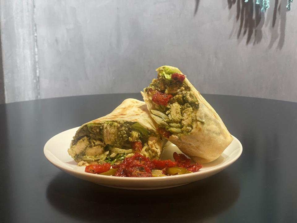 Adriatic Roasted Chicken Breast Wrap - Bánh Cuộn Adriatic Ức Gà Nướng-duoc-ban-tai-Green Monkey Saigon