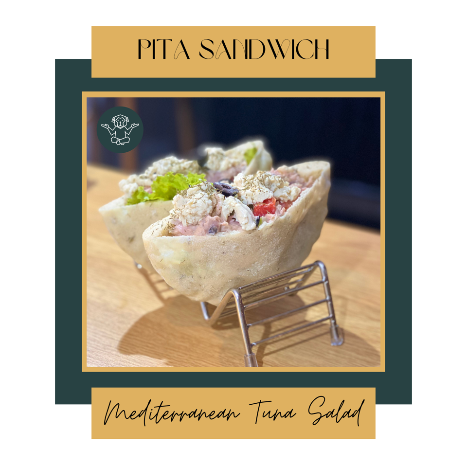 Tuna Salad Pita - Bánh Mì Pita Salad Cá Ngừ-duoc-ban-tai-Green Monkey Saigon