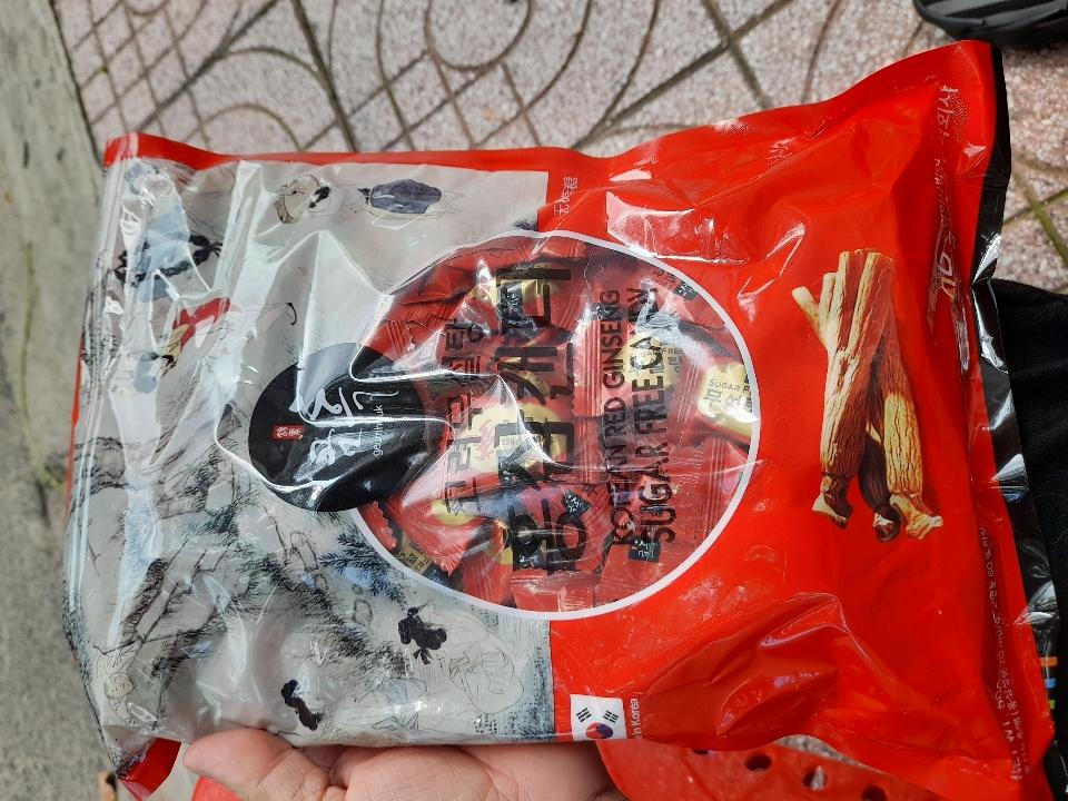 Kẹo sâm không đường 500gr(thùng 40goi)8809502050504-duoc-ban-tai-NPP VĂN LONG