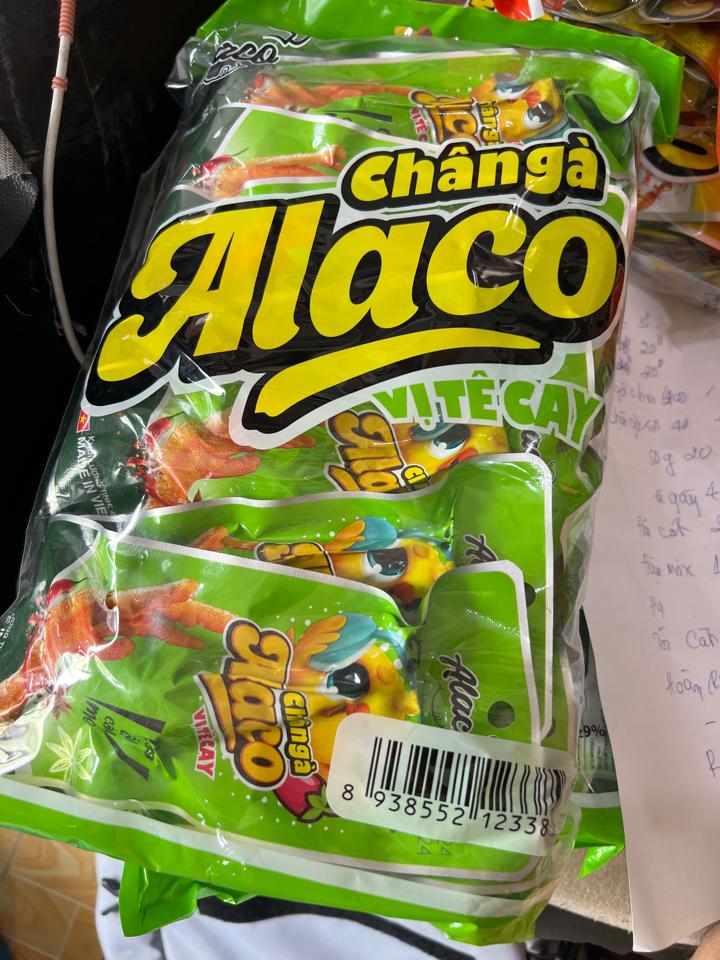 Chân gà vị tê cay ALACO 40g(Lộc 20c/9loc) 8938552123385-duoc-ban-tai-NPP VĂN LONG