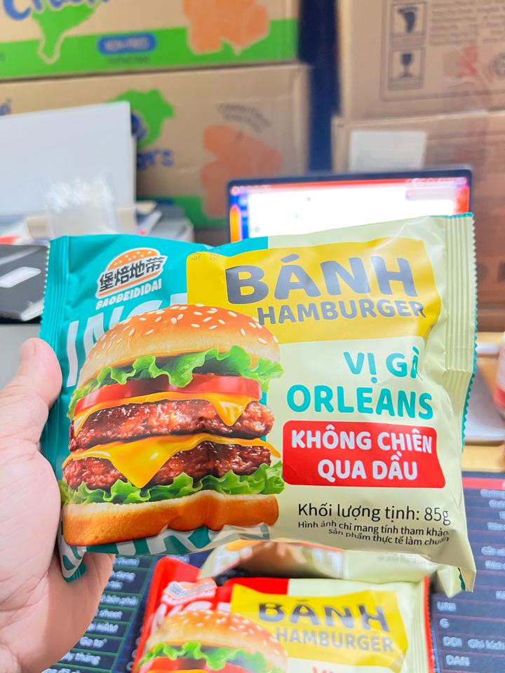 Bánh Hamburger BaoBeiDiDai Vị Gà Orleans - Thùng 80 gói x 85g (CN)6976192792730-duoc-ban-tai-NPP VĂN LONG