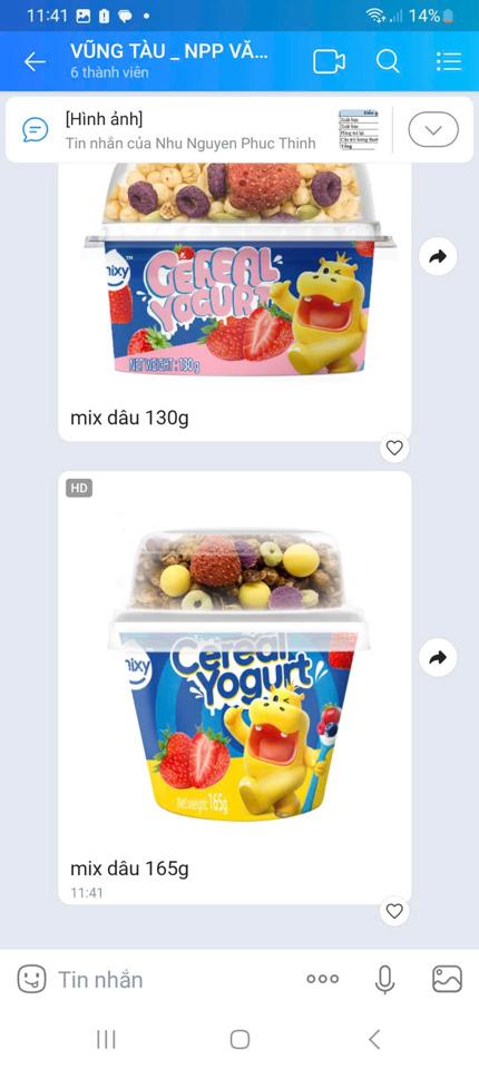 Sữa chua ngũ cốc 130gr dâu tây24coc6972399922208-duoc-ban-tai-NPP VĂN LONG