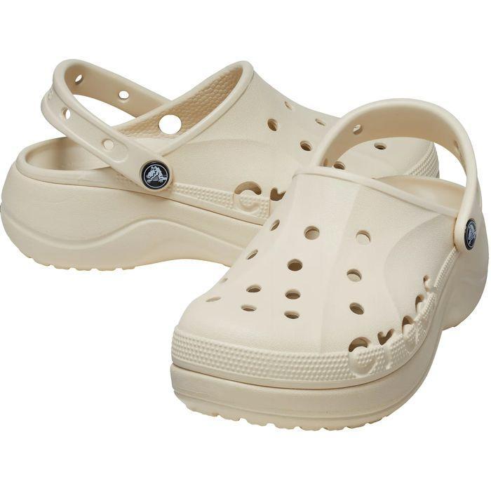 Crocs W - Baya Platform Clog Bone-duoc-ban-tai-Diệu Hằng Auth