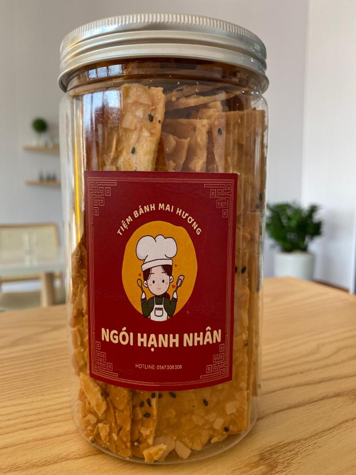 Bánh quy ngói hạnh nhân 1 hộp-duoc-ban-tai-Tiệm Bánh Mai Hương