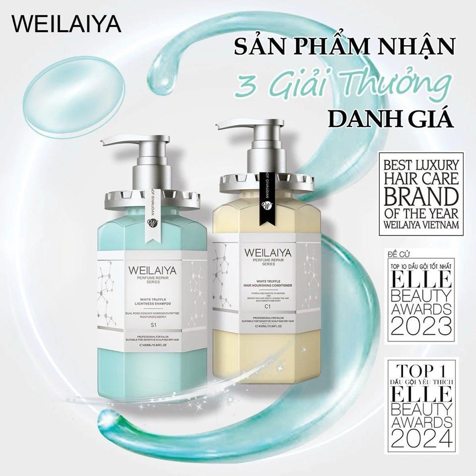 Bộ dầu gội weilaiya nấm- gừng-duoc-ban-tai-Yahy Store ❤️