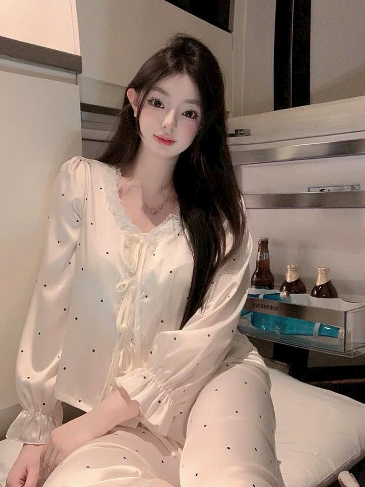 Pizama bi cổ thắt nơ-duoc-ban-tai-Yahy Store ❤️