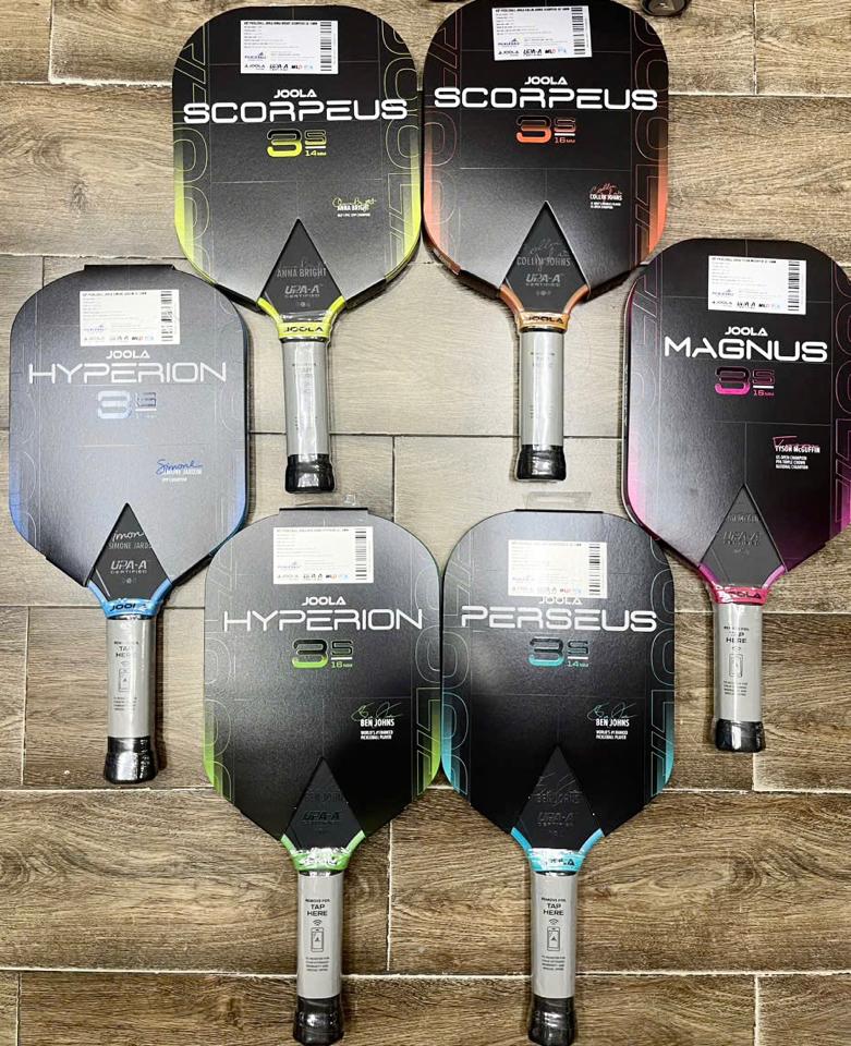 Joola Gen 3s (2 xanh biển, 3 xanh lá)-duoc-ban-tai-Pickleball Bắc Giang Store