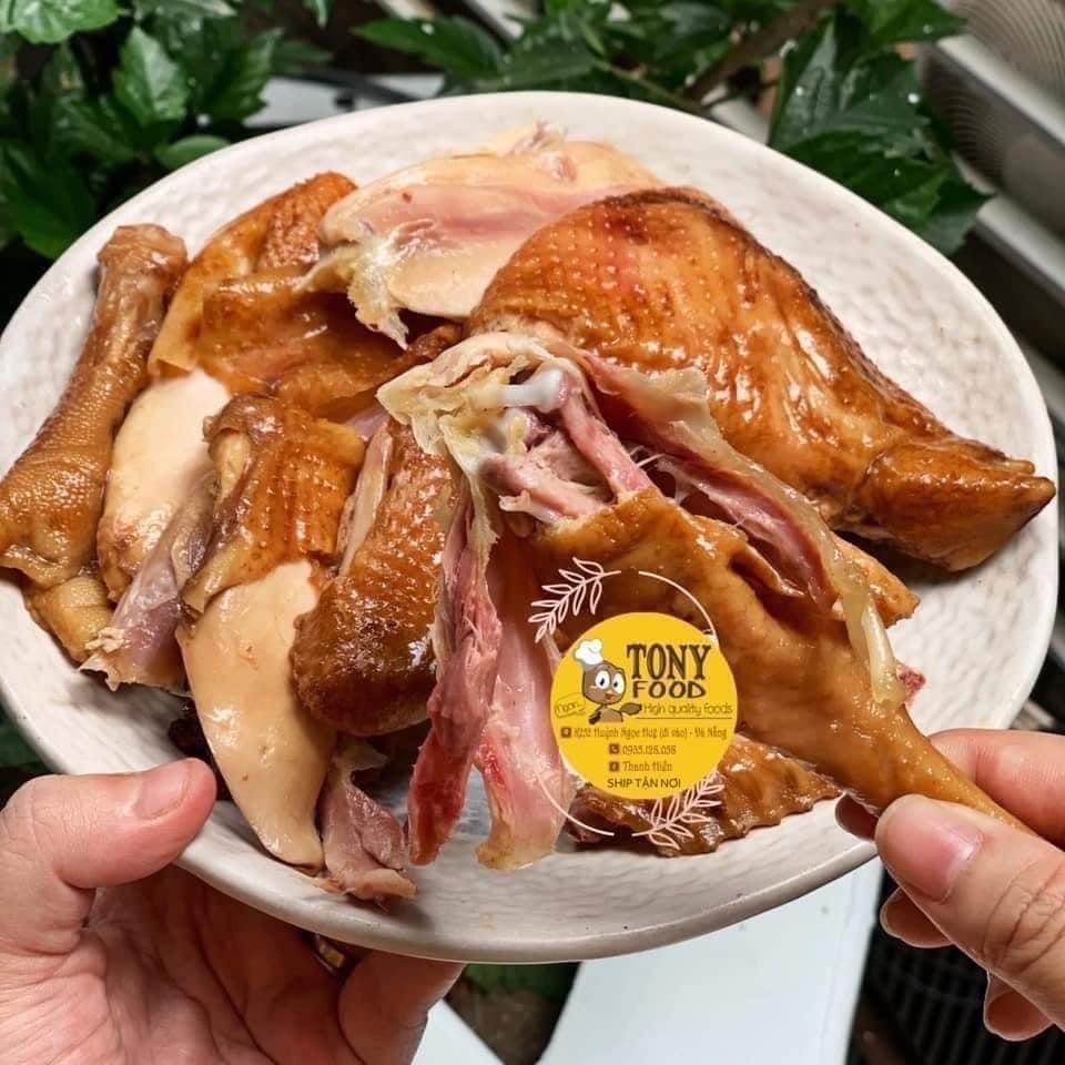 Gà ri ủ muối hun khói-duoc-ban-tai-Tonyfood