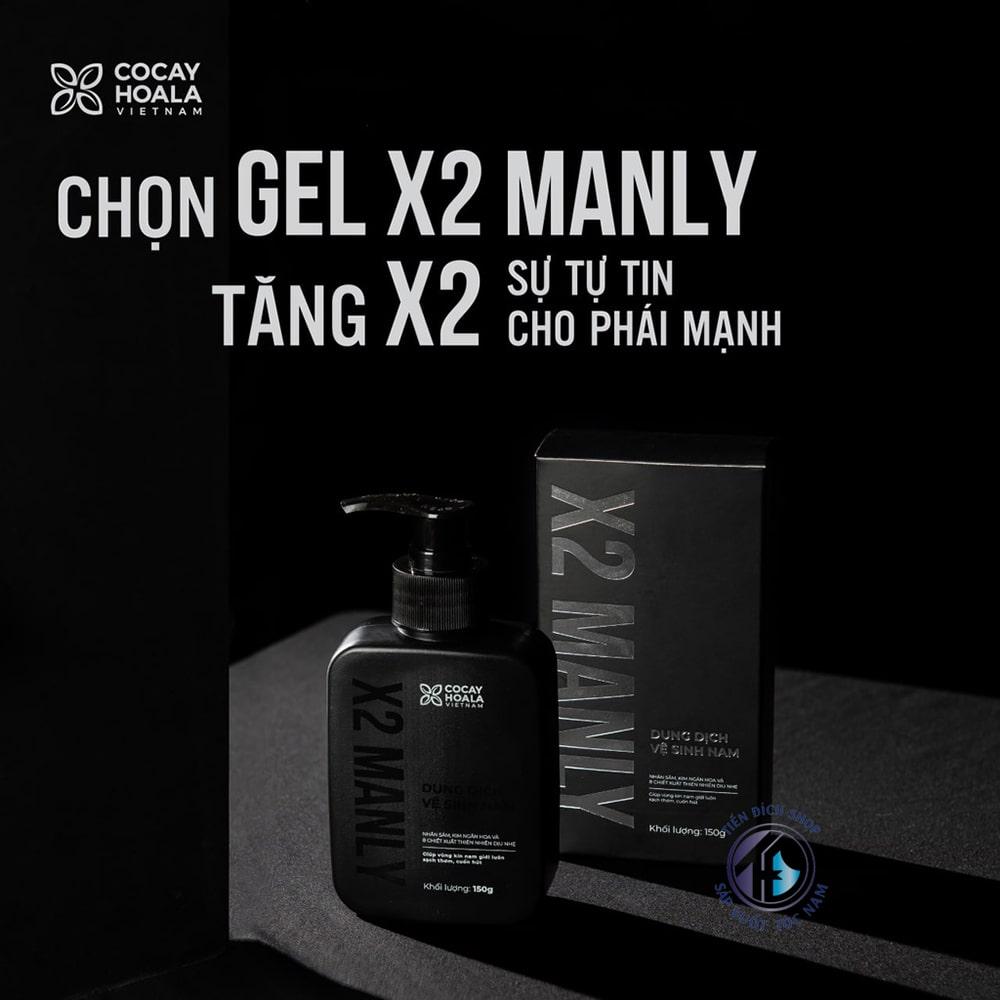 Dung dịch vệ sinh nam X2 Manly-duoc-ban-tai-AN NHIÊN