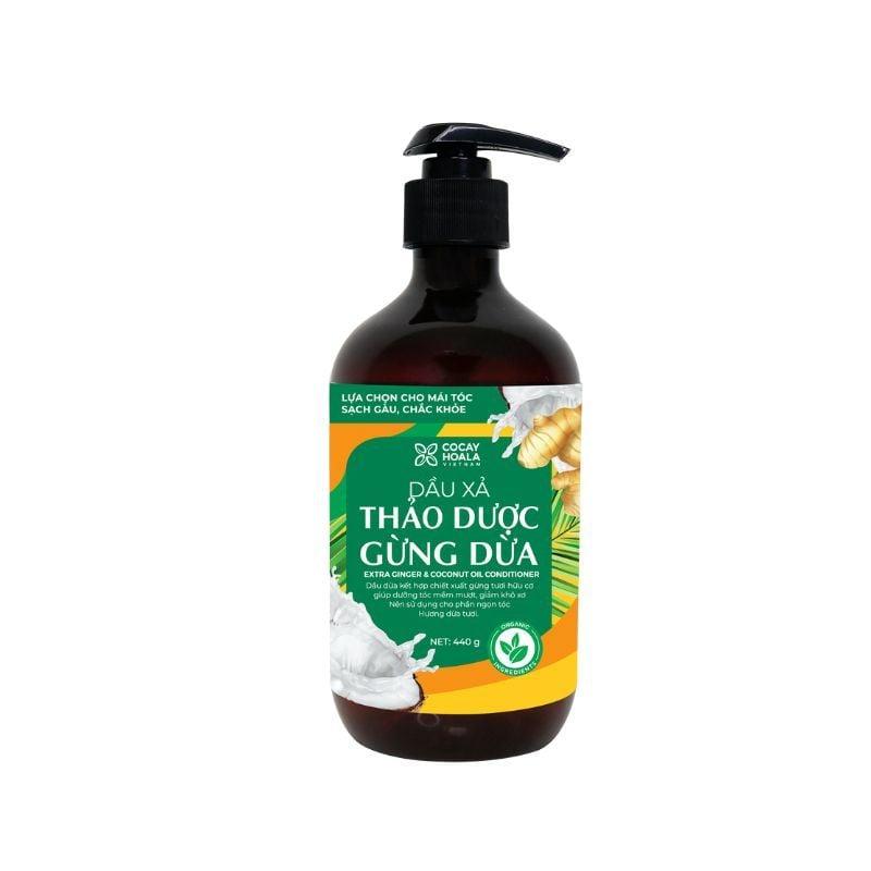 Dầu xả thảo dược Gừng Dừa-duoc-ban-tai-AN NHIÊN