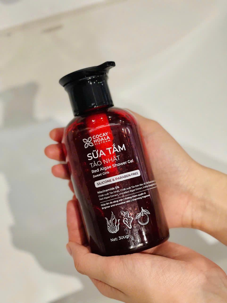 sữa tắm Tảo Nhật xanh/đỏ-duoc-ban-tai-AN NHIÊN