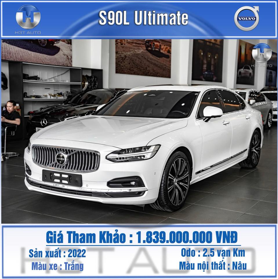 Volvo S90L 2022 Trắng Nâu 25,000 km-duoc-ban-tai-H3T Auto