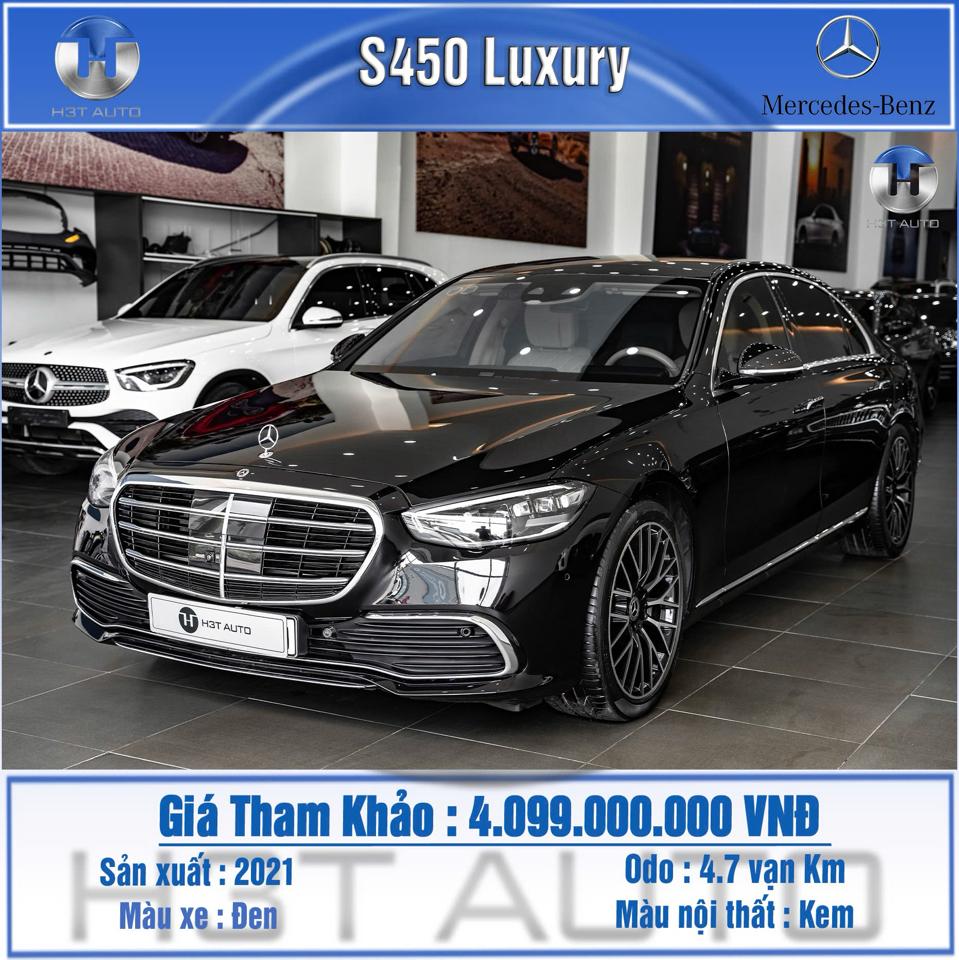 S450 2021 Luxury Đen Kem 48,000 km-duoc-ban-tai-H3T Auto