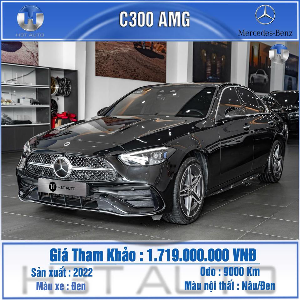 C300 2022 Đen Nâu 9,600 km-duoc-ban-tai-H3T Auto