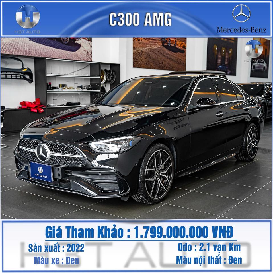 C300 2022 CBU Đen Đen 22,000 km-duoc-ban-tai-H3T Auto