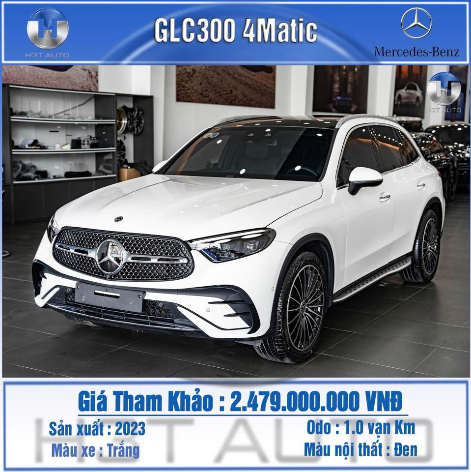 GLC300 2023 Trắng Đen 10,000 km-duoc-ban-tai-H3T Auto