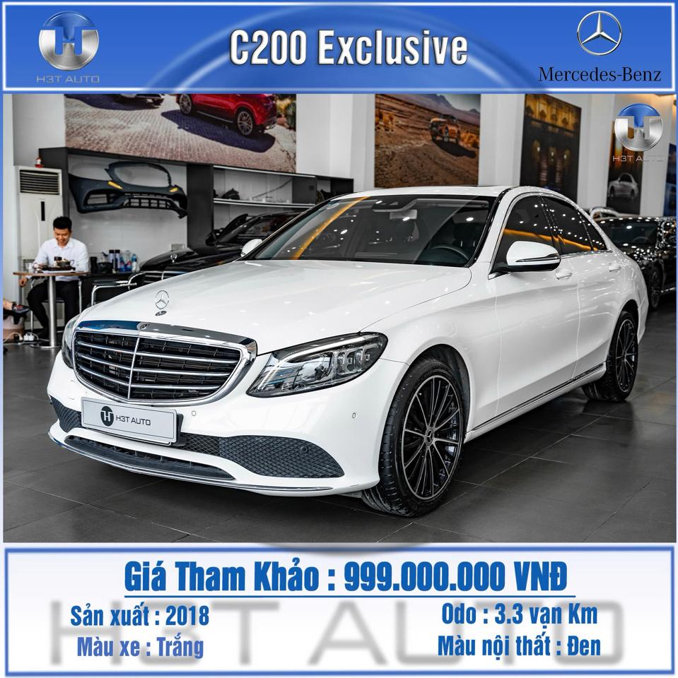 C200 2018 Ex Trắng Đen 33,000 km-duoc-ban-tai-H3T Auto