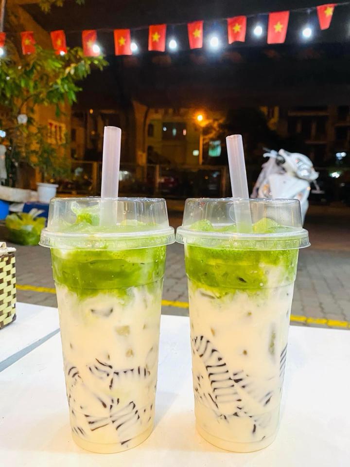 Matcha latte-duoc-ban-tai-Linh Anh Food&Dessert
