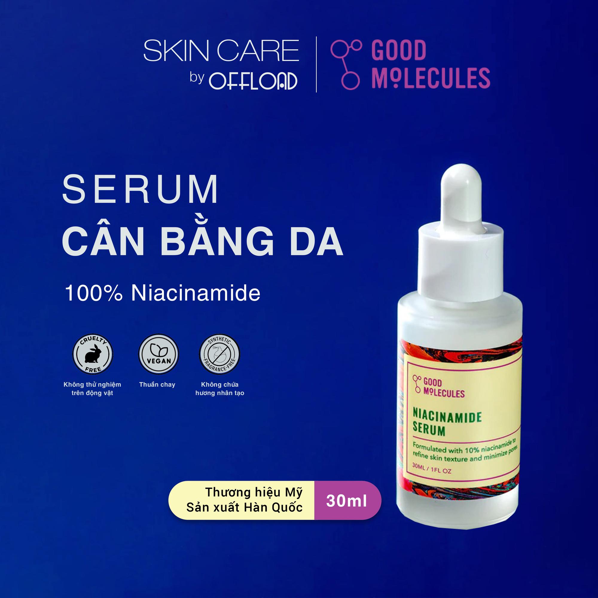 Serum cân bằng da Good Molecules | Niacinamide Serum-duoc-ban-tai-Offload Spa