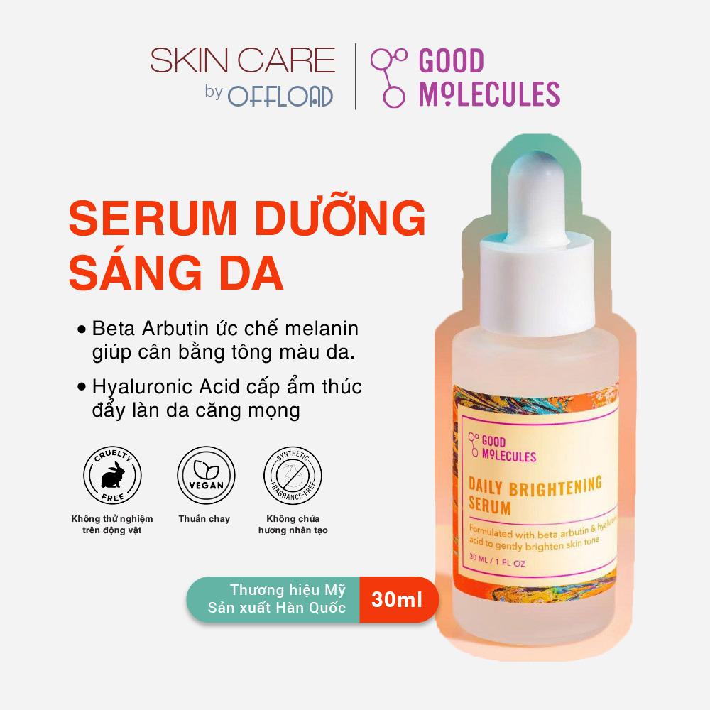 Serum dưỡng sáng da Good Molecules | Daily Brightening Serum với thành phần Arbutin và Hyaluronic Acid-duoc-ban-tai-Offload Spa