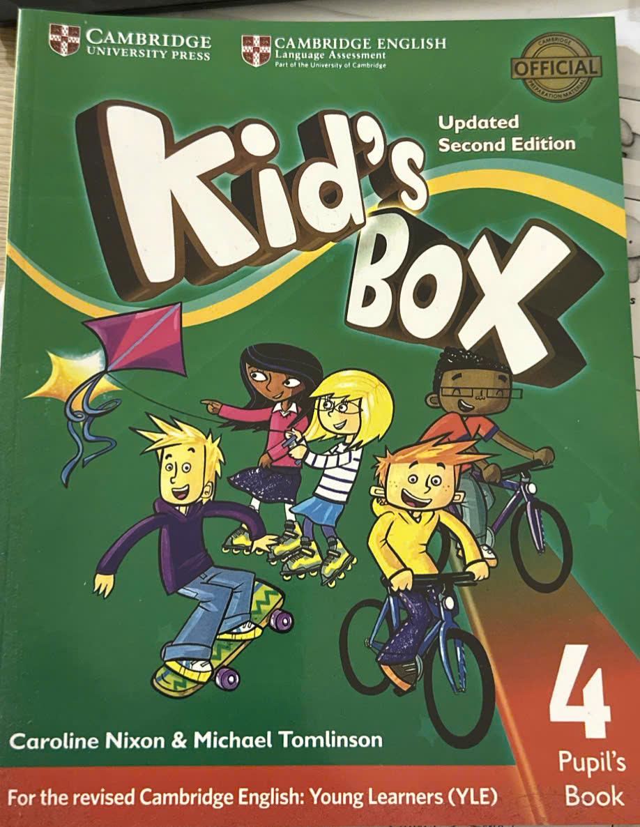 Kid's Box 4 (sb + wb) British English in lazer-duoc-ban-tai-Nhà sách Hạnh Phúc