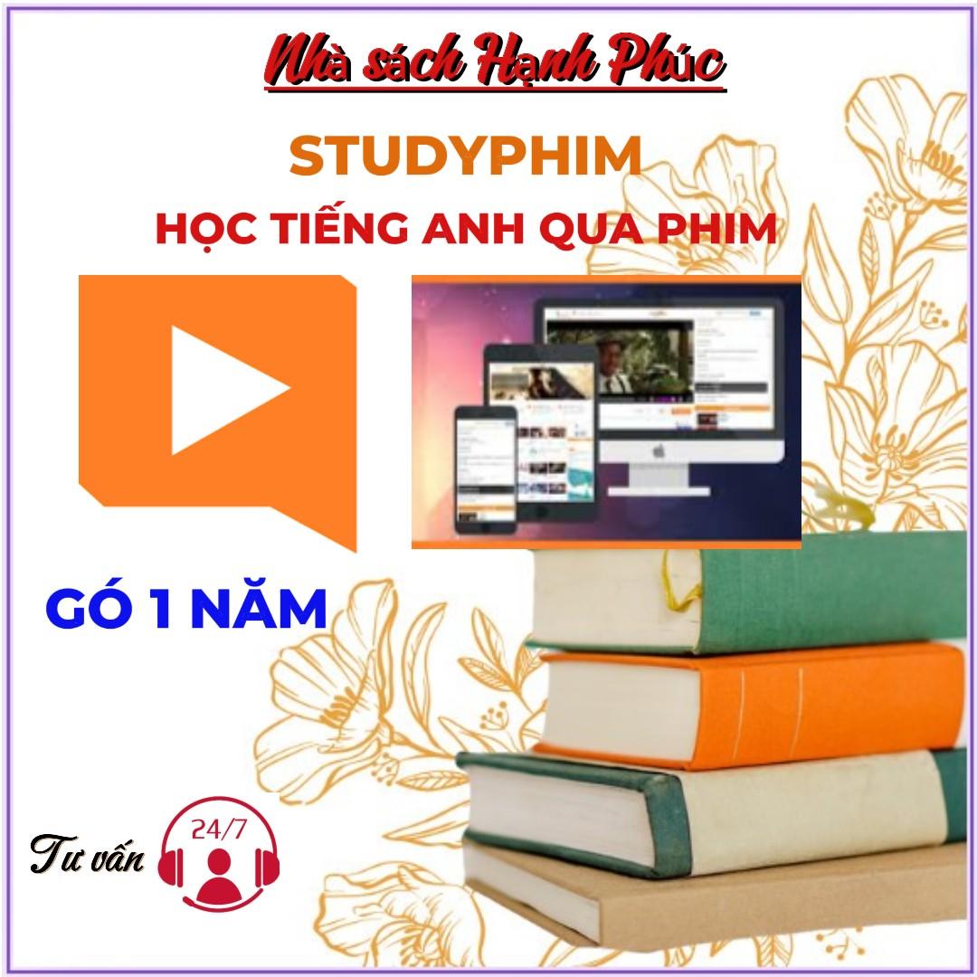 Studyphim - tài khoản học Tiếng Anh qua phim phụ đề song ngữ (Gói 2 năm)-duoc-ban-tai-Nhà sách Hạnh Phúc