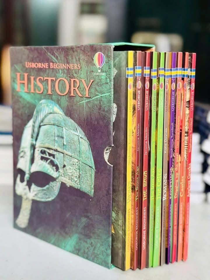 Usborne Beginner History - Nhập Khẩu 10 quyển-duoc-ban-tai-Nhà sách Hạnh Phúc