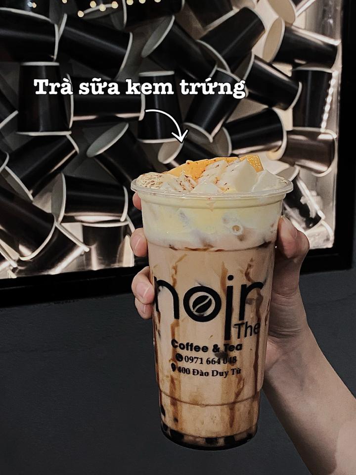 Trà sữa kem trứng-duoc-ban-tai-Noir Thé cafe