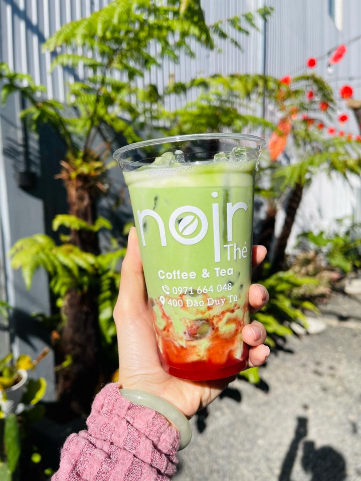 Matcha latte dâu-duoc-ban-tai-Noir Thé cafe
