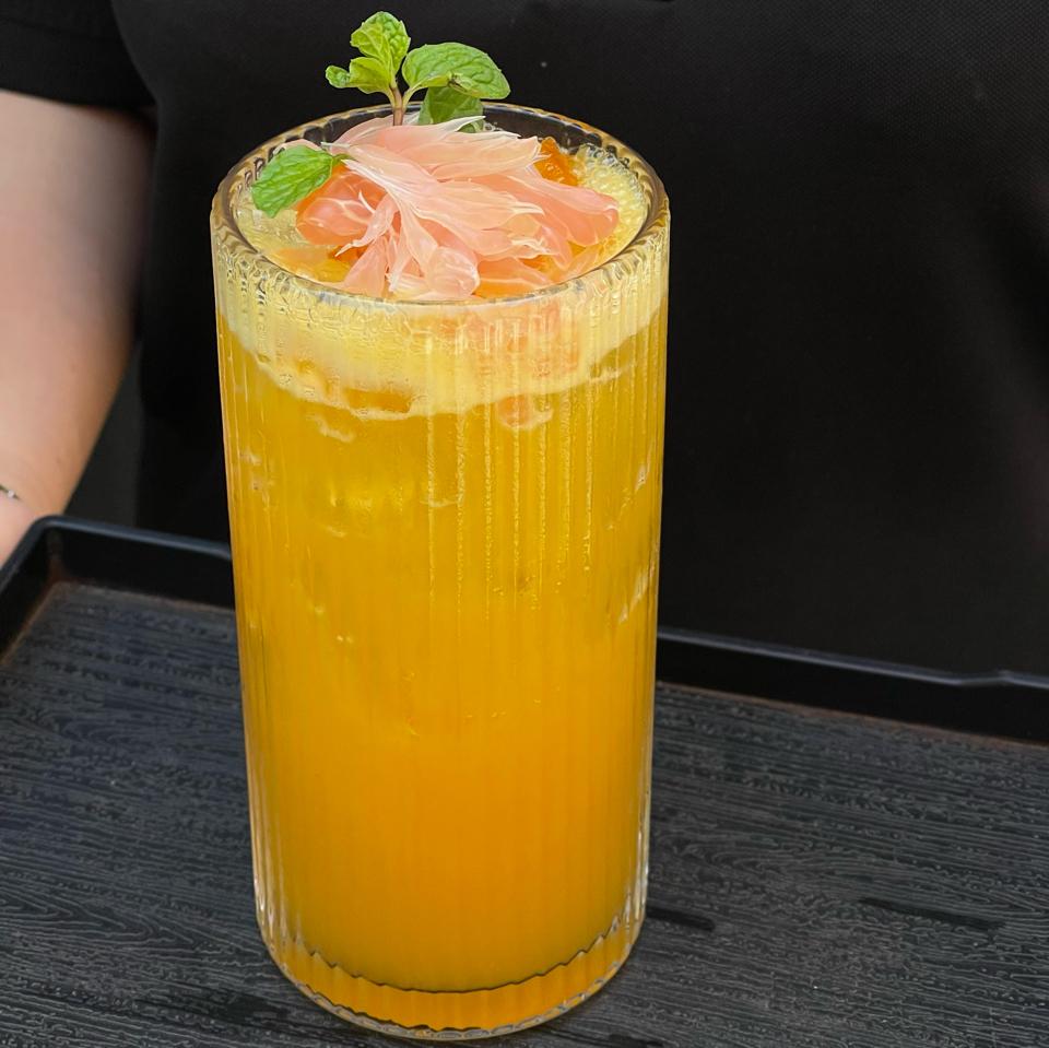 Trà bưởi chanh dây-duoc-ban-tai-Noir Thé cafe