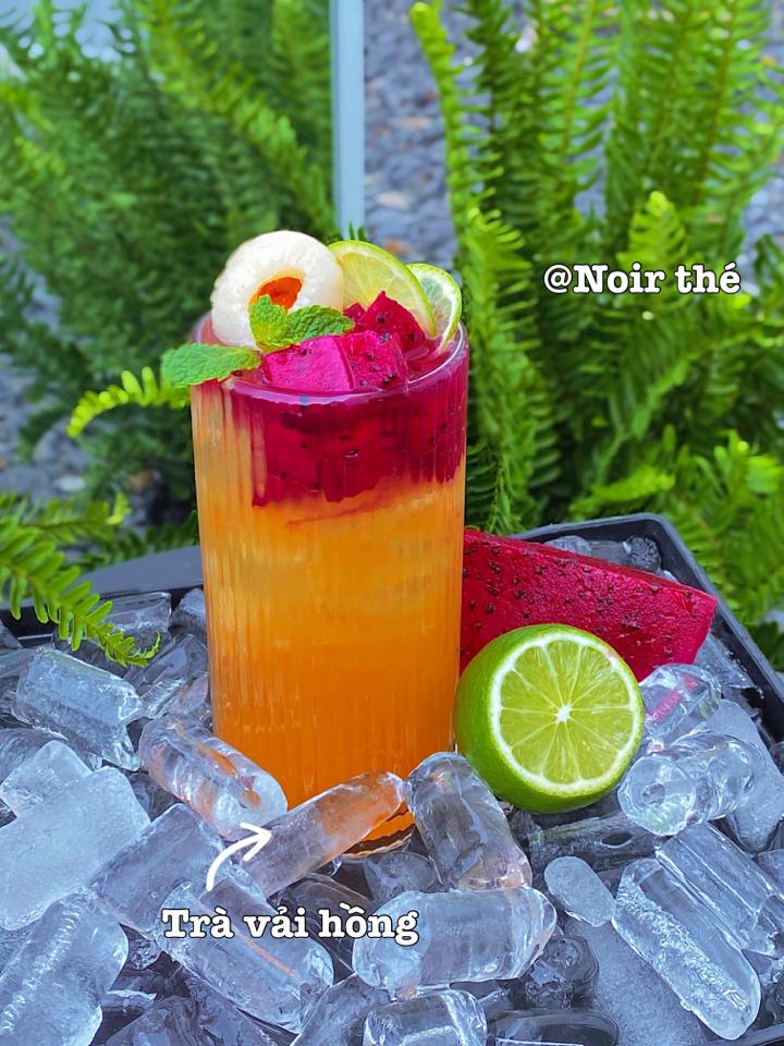 Trà vải hồng-duoc-ban-tai-Noir Thé cafe