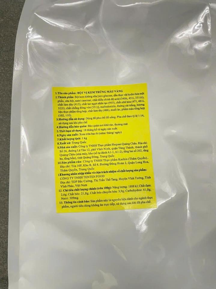 Kem trứng cô gái màu vàng-duoc-ban-tai-NGUYÊN LIỆU PHA CHẾ ❣️KHÁNH VŨ❣️