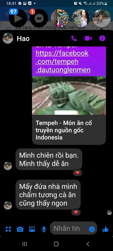 TEMPEH (số 2) ĐẬU GÀ mix ĐẬU ĐỎ, ĐẬU ĐEN thuần chủng (số HAI)-duoc-ban-tai-Tempeh Quảng Chân - BẢO QUẢN NGĂN ĐÔNG ĐÁ 24/24