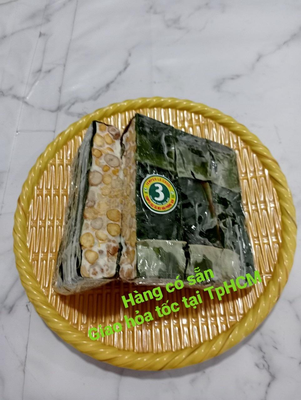 TEMPEH (số 3) ĐẬU GÀ mix HẠT SEN, ĐẬU PHỘNG (số BA)-duoc-ban-tai-Tempeh Quảng Chân - BẢO QUẢN NGĂN ĐÔNG ĐÁ 24/24