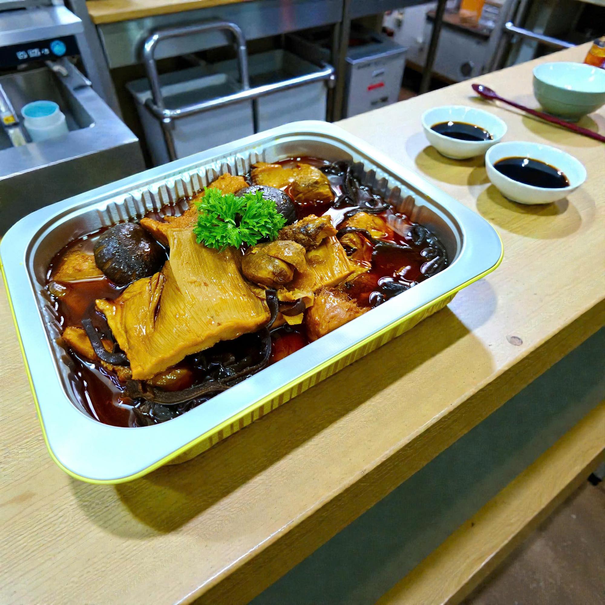 Nấm kho măng khô 900gr-duoc-ban-tai-THỰC PHẨM CHAY QUẢNG CHÂN ĐÔNG LẠNH - KHÔ