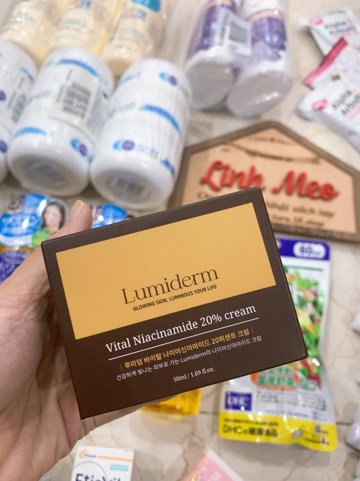 Kem dưỡng B3 20% Lumiderm 50ml-duoc-ban-tai-Mỹ phẩm Linh Meo